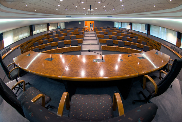 Salle du conseil municipal ajaccien