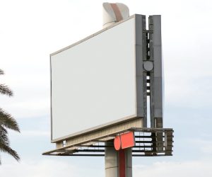 panneau publicitaire